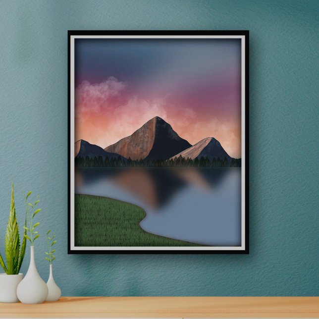 Rocky Mountain Landschaft Poster Wilhelm Tell (Von Creator hochgeladen)