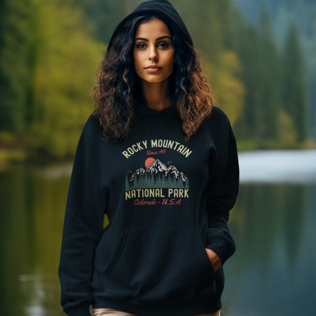 Rocky Mountain National Park Beaituful Landscape Hoodie (Von Creator hochgeladen)