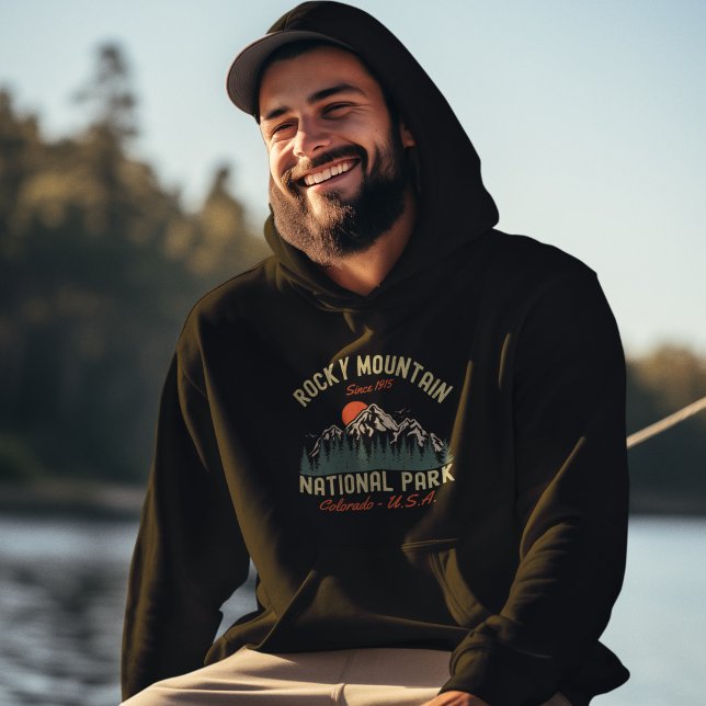 Rocky Mountain National Park Beaituful Landscape Hoodie (Von Creator hochgeladen)