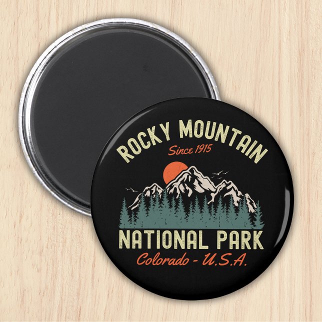 Rocky Mountain National Park Beaituful Landscape Magnet (Von Creator hochgeladen)