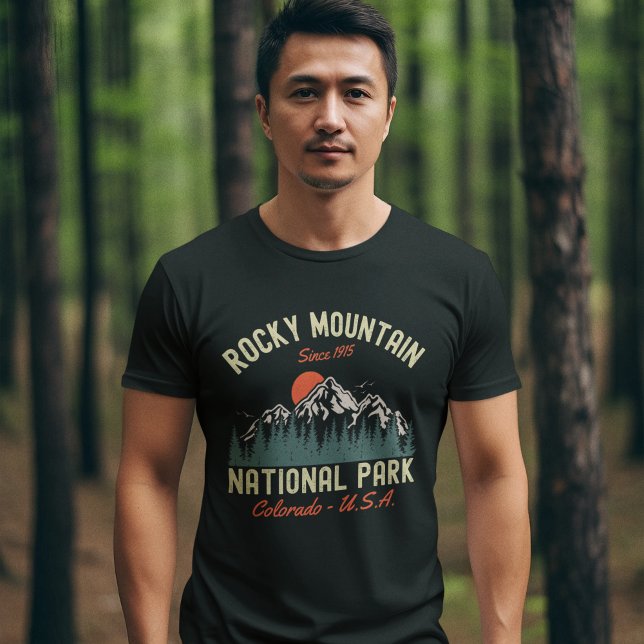 Rocky Mountain National Park Beaituful Landscape T-Shirt (Von Creator hochgeladen)