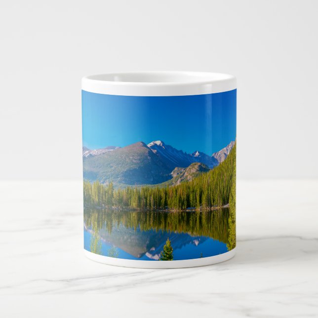 Rocky Mountain National Park Bear Lake Jumbo-Tasse (Vorderseite)