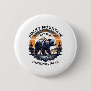 Rocky Mountain National Park Button