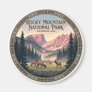 Rocky Mountain National Park Colorado Magnet
