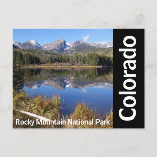 Rocky Mountain National Park Colorado Sprague Lake Postkarte