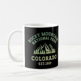 Rocky Mountain National Park Colorado USA Gradient Kaffeetasse