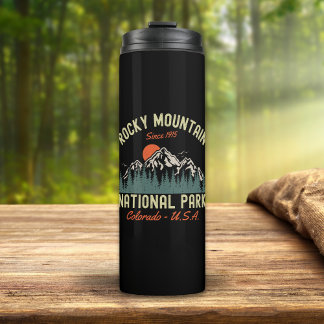 Rocky Mountain National Park Cute Landscape Thermosbecher