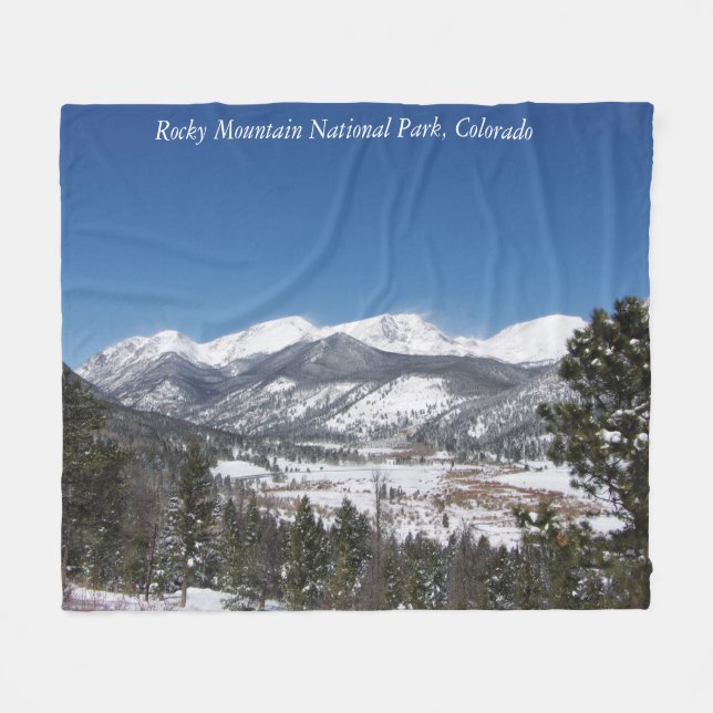 Rocky Mountain National Park Decke (Vorderseite (Horizontal))