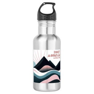 Rocky Mountain National Park Farbige Hügel Edelstahlflasche
