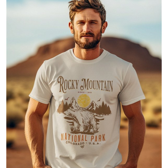 Rocky Mountain National Park Fun landscape T-Shirt (Von Creator hochgeladen)