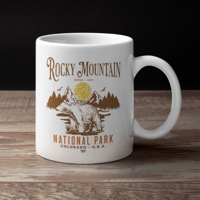 Rocky Mountain National Park Funny Kaffeetasse (Von Creator hochgeladen)
