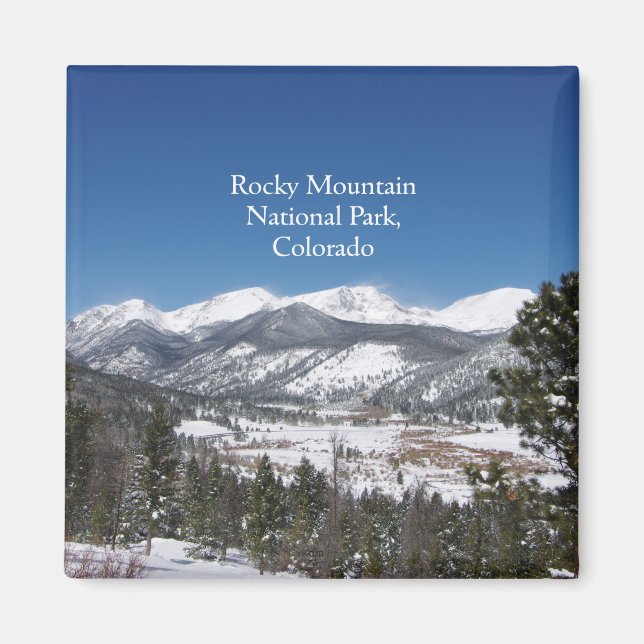 Rocky Mountain National Park magnet (Vorne)