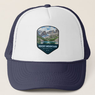 Rocky Mountain National Park Schild Truckerkappe