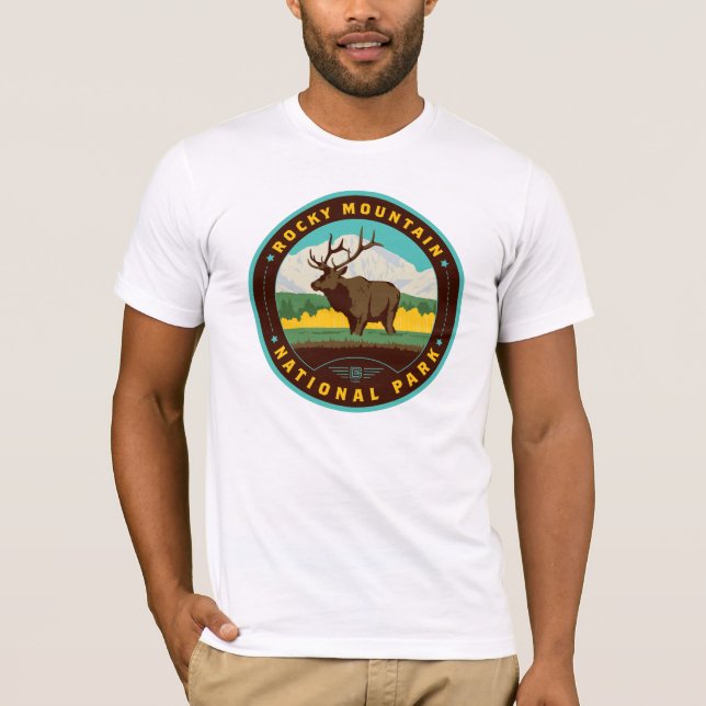 Rocky Mountain National Park T-Shirt (Vorderseite)