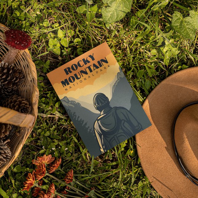 Rocky Mountain National Park Travel Postkarte (Von Creator hochgeladen)