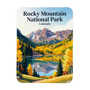 Rocky Mountain National Park USA Magnet