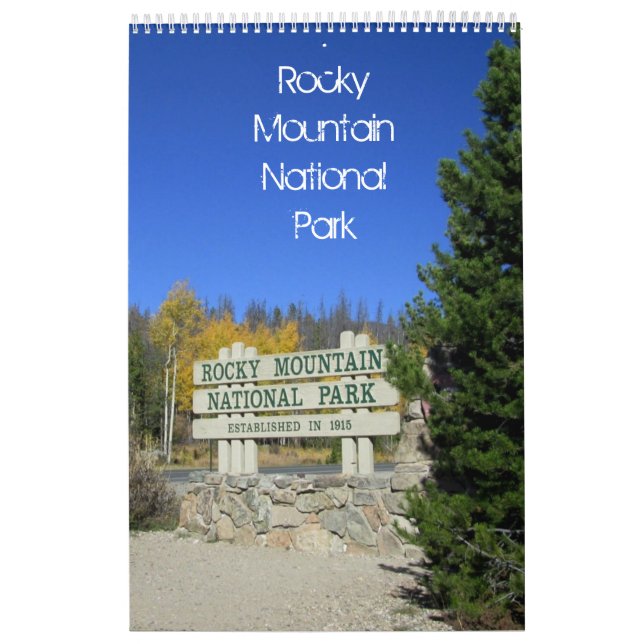 Rocky Mountain Nationalpark 24-monatig Kalender (Titelbild)