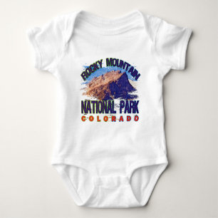 Rocky Mountain Nationalpark Baby Strampler