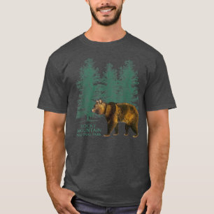 Rocky Mountain Nationalpark Bären Bäume Souvenir C T-Shirt