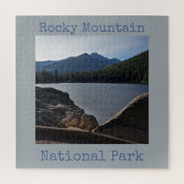 Rocky Mountain Nationalpark Bear Lake Jigsaw Puzz Puzzle (Vertikal)