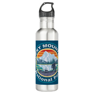 Rocky Mountain Nationalpark Bigfoot Edelstahlflasche