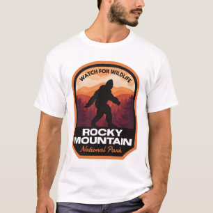 Rocky Mountain Nationalpark Bigfoot T-Shirt