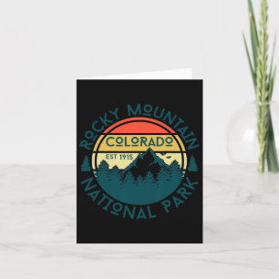 Rocky Mountain Nationalpark California Karte