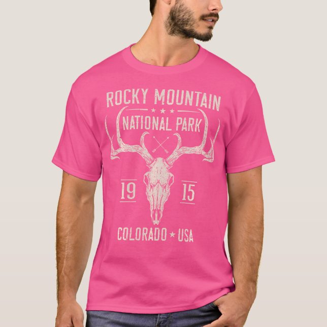 Rocky Mountain Nationalpark California T-Shirt (Vorderseite)