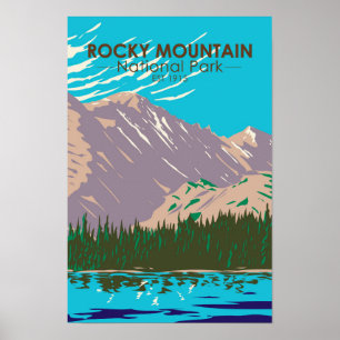 Rocky Mountain Nationalpark Colorado Bellinzona Poster