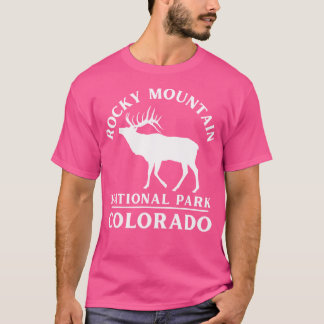 Rocky Mountain Nationalpark Colorado Elk Naturpark T-Shirt