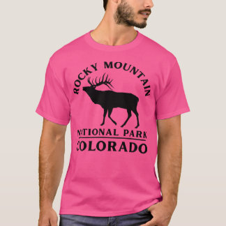 Rocky Mountain Nationalpark Colorado Elk Naturpark T-Shirt