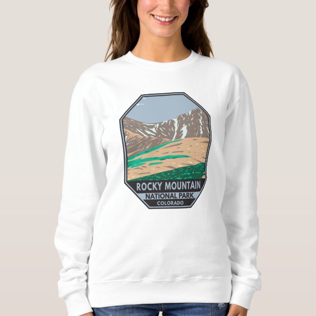 Rocky Mountain Nationalpark Colorado Grays Peak Sweatshirt (Vorderseite)