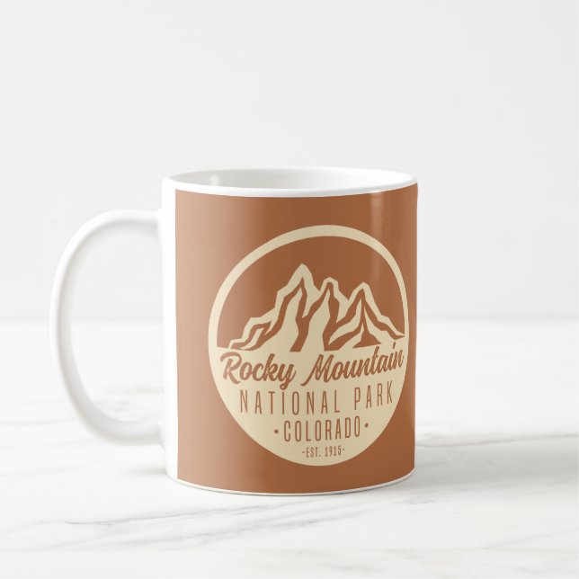 Rocky Mountain Nationalpark Colorado Kaffeetasse (Links)