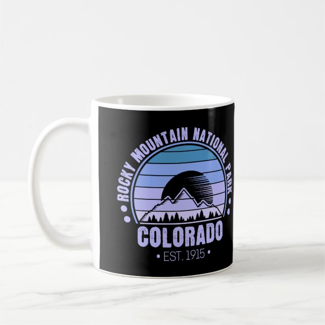 Rocky Mountain Nationalpark Colorado Kaffeetasse (Links)