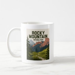 Rocky Mountain Nationalpark Colorado Kaffeetasse