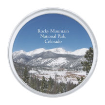 Rocky Mountain Nationalpark Colorado Laptop Button