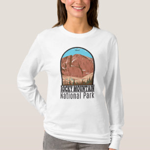 Rocky Mountain Nationalpark Colorado LongPeak T-Shirt