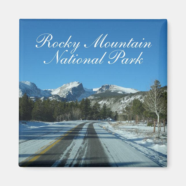 Rocky Mountain Nationalpark Colorado Magnet (Vorne)