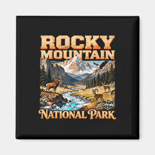 Rocky Mountain Nationalpark Colorado Natur Magnet