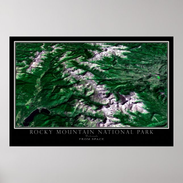 Rocky Mountain Nationalpark Colorado Poster (Vorne)