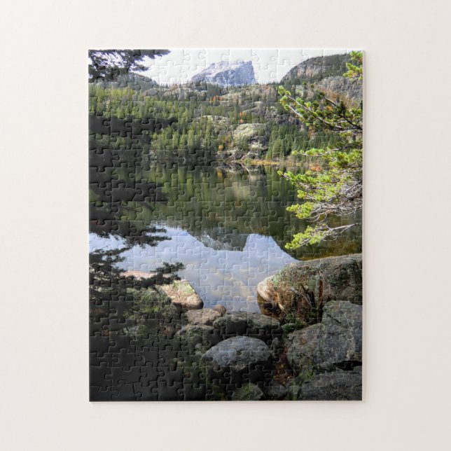 Rocky Mountain Nationalpark-Colorado-Puzzlespiel Puzzle (Vertikal)