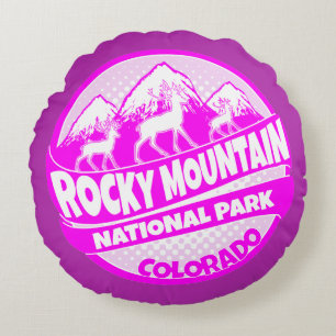 Rocky Mountain Nationalpark Colorado Rosa Kissen