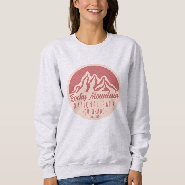 Rocky Mountain Nationalpark Colorado  Sweatshirt (Vorderseite)