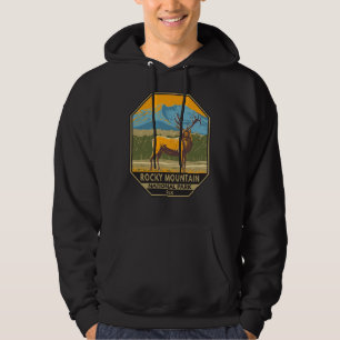 Rocky Mountain Nationalpark Colorado Vintage Hoodie