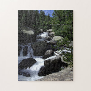 Rocky Mountain Nationalpark-Colorado-Wasserfälle P Puzzle