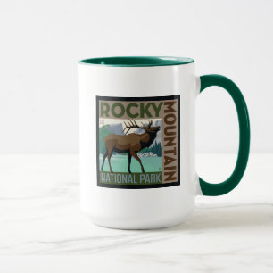 Rocky Mountain Nationalpark   Elch Tasse