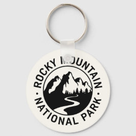 Rocky Mountain Nationalpark Emblem Schlüsselanhänger