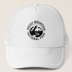 Rocky Mountain Nationalpark Emblem Truckerkappe