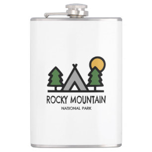 Rocky Mountain Nationalpark Flachmann