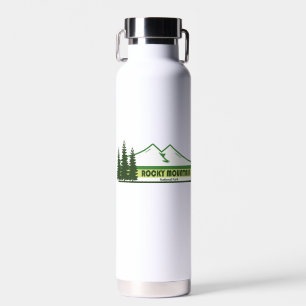 Rocky Mountain Nationalpark Grüne Streifen Trinkflasche